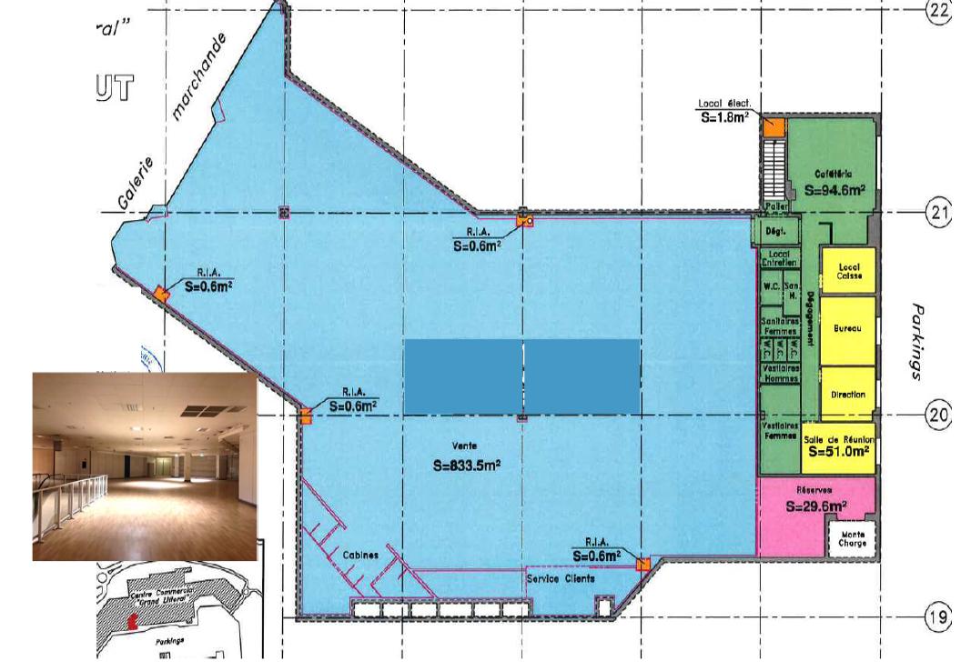 Commerce Marseille 1124m² Location commerce Marseille Bouches-du-Rhône OLCOM2308636 3